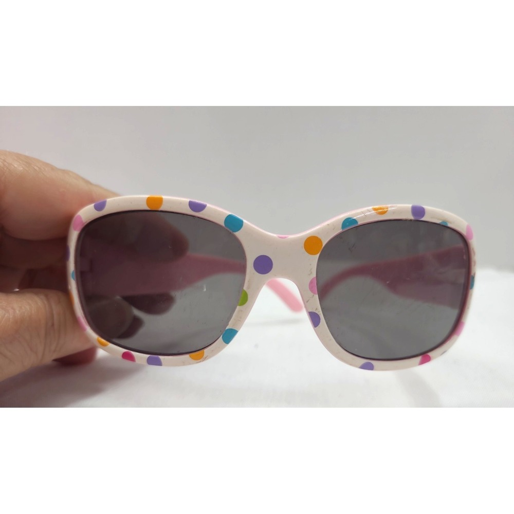 Hello Kitty Kids Sunglasses Pink White Polka Dots